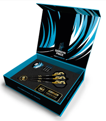 Red Dragon - Gerwyn Price - 50 Year Player Edition - Steel Tip Darts - 90% Tungsten (STCK ITEM)