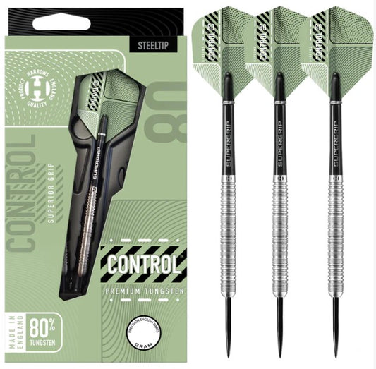 Harrows - Steel Tip Darts - Control - Parallel - 80% Tungsten