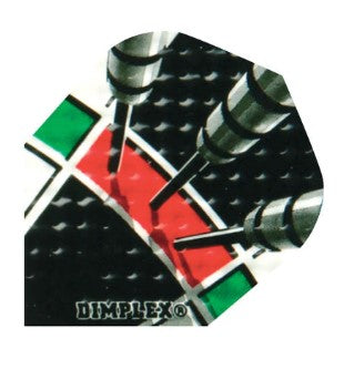 Harrows - Dart Flights - Dimplex - Standard No.6 - Treble 20