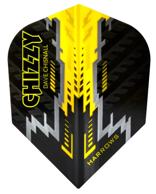 Harrows - Dave Chisnall - Chizzy - Black & Yellow - 7532