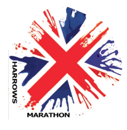 Harrows - Dart Flights - Marathon - Standard No.6 - Union Jack Paint Splat