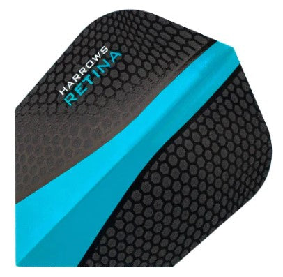 Harrows - Dart Flights - Retina - Standard No.6 - Aqua