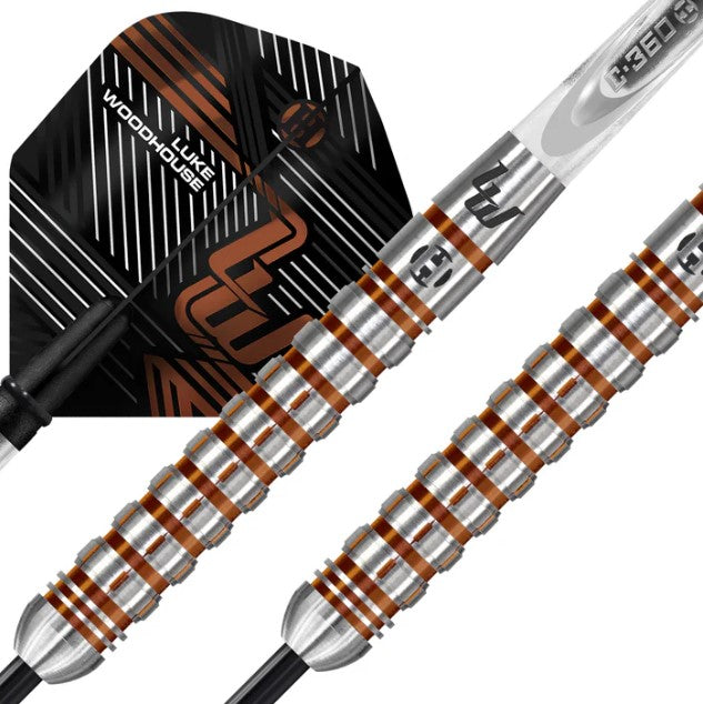 Harrows - Luke Woodhouse - Woody - Series 2 - 90% Tungsten - Steel Tip Darts