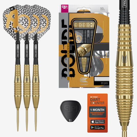 Target Bolide - ENVY - 05 - Swiss Point - Steel Tip Darts - 90% Tungsten