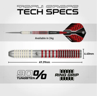 Winmau - Jack Johnson - Steel Tip Dart - 90% Tungsten (STOCK ITEM)