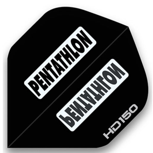 Pentathlon - Dart Flights - Standard - HD150 - Black