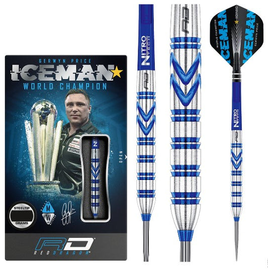 Red Dragon - Gerwyn Price - Original - Steel Tip Darts - 90% Tungsten (STOCK ITEM)