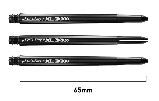 Red Dragon - XL Joust Stems - (Luke Humphries Shafts) - Black (STOCK ITEM)