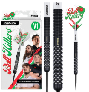 Red Dragon - Bullhitters V1 - Steel Tip Darts - 90% Tungsten (STOCK ITEM)