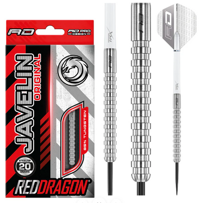 Red Dragon - Javelin - Original - Steel Tip Darts - 85% Tungsten (STOCK ITEM)