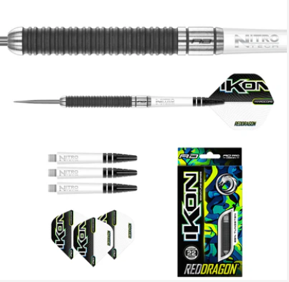 Red Dragon - Ikon 1.4 - Steel Tip Darts - 85% Tungsten (STOCK ITEM)