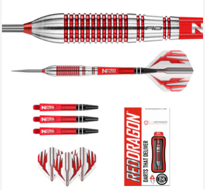 Red Dragon - Reflex - Steel Tip Darts - 90% Tungsten (STOCK ITEM)