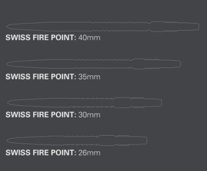 Target - Swiss Point - Replacement Dart Point - Firepoint - 30mm