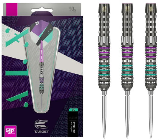 Target ALX 02 Swiss Point - Steel Tip Darts - 90% Tungsten