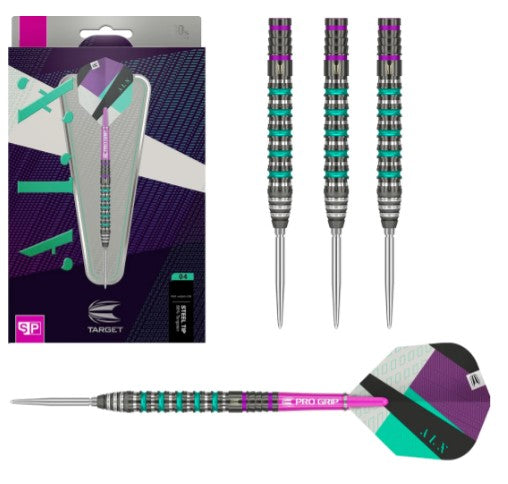 Target ALX 04 Swiss Point - Steel Tip Darts - 90% Tungsten