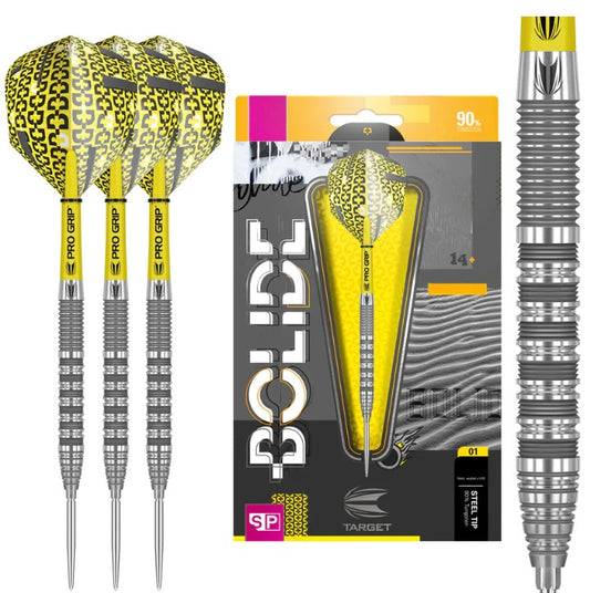 Target - Bolide 01 - Swiss Point - Steel Tip Darts - 90% Tungsten