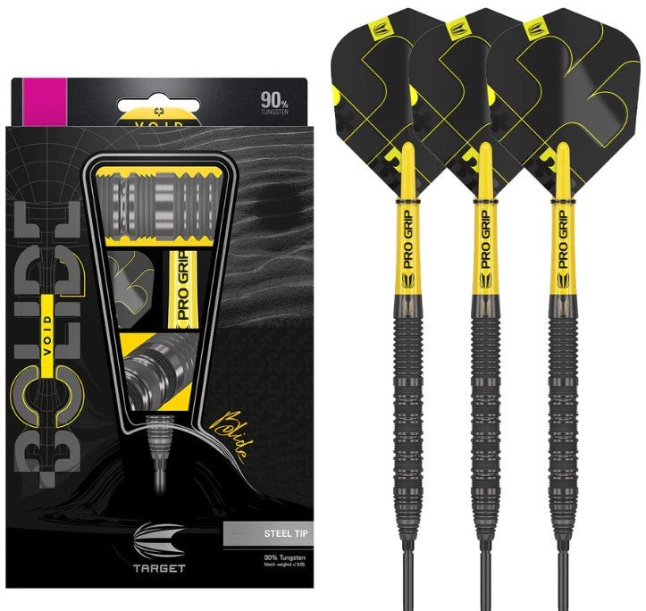 Target - Bolide Void 01 - Swiss Point - Steel Tip Darts - 90% Tungsten