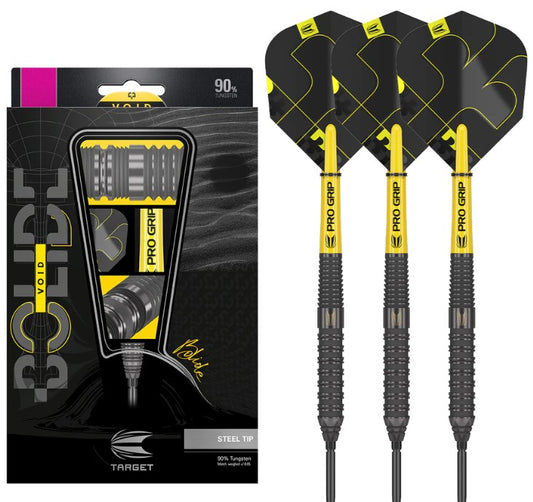 Target Bolide Void 02 Swiss Point - Steel Tip Darts - 90% Tungsten