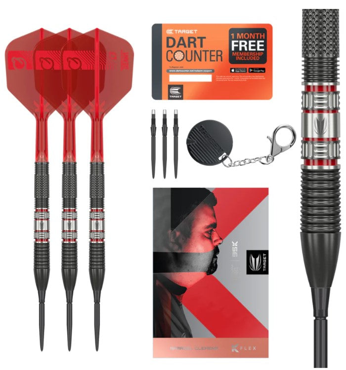 Target - Gabriel 'The German Giant' Clemens - 95K - Swiss Point Darts - 95% Tungsten