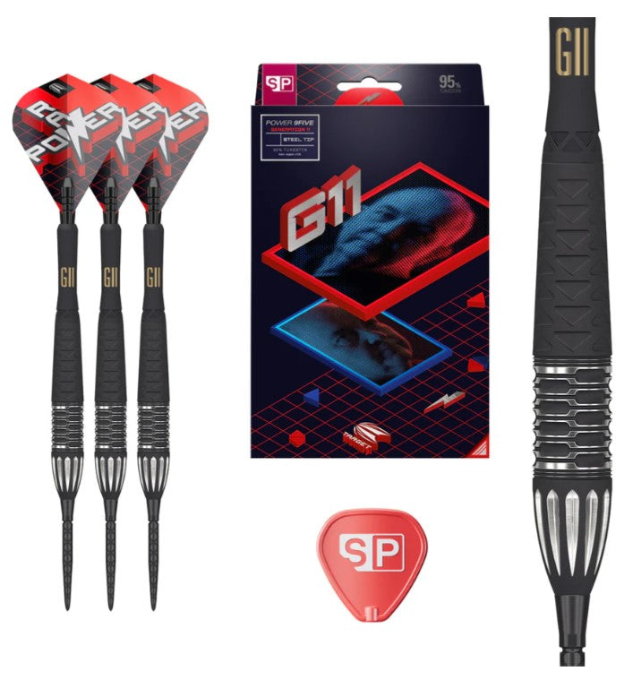 Target - Phil 'The Power' Taylor G11 - Steel Point Darts - Swiss Point - 95% Tungsten