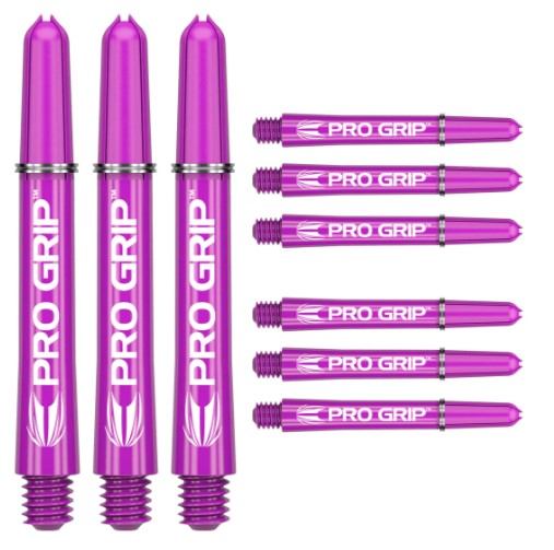 Target - Pro Grip - Stems / Shafts - Pack of 3 Sets - Purple