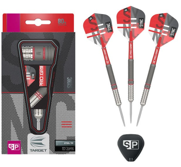 Target - Sync 01 - Swiss Point - Steel Tip Darts - 80% Tungsten