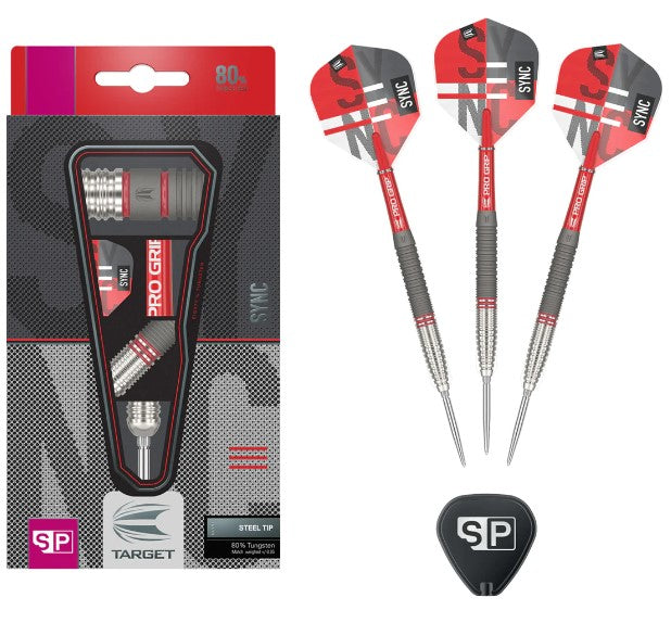 Target - Sync 02 - Swiss Point - Steel Tip Darts - 80% Tungsten