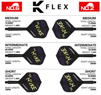 Target K-Flex One Piece No6 Flights - Luke 'The Nuke' Littler