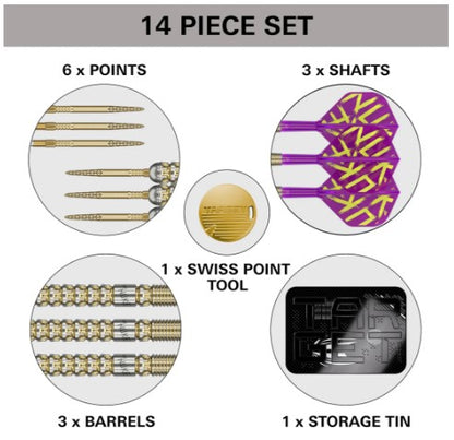 Target - Luke 'The Nuke' Littler - Gen 1 Prodigy - Steel Point Darts - Swiss Point