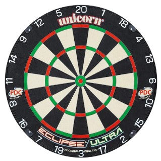 Unicorn Eclipse Ultra Dartboard - with Unilock - PDC - Ultra