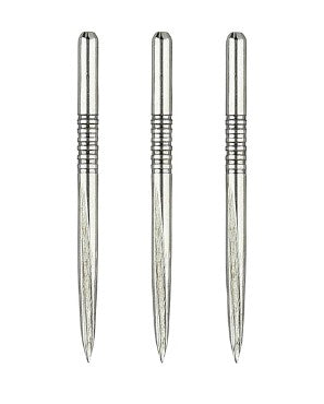 Unicorn - Volute - Steel Tip Points - 7 Groove - Silver - 36mm