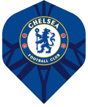 Chelsea FC - Football - Dart Flights - Pattern with Badge