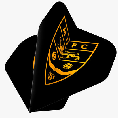 Maidstone United FC - Officially Licensed Product - Dart Flights - Black