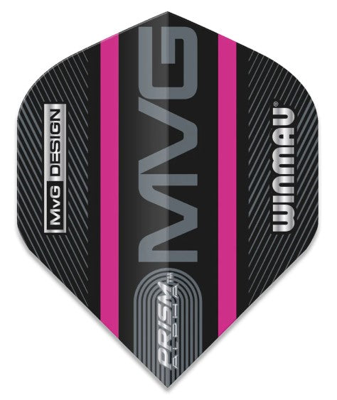 Winmau - MVG - Black & Purple - Pro Series - Prism Alpha Dart Flights