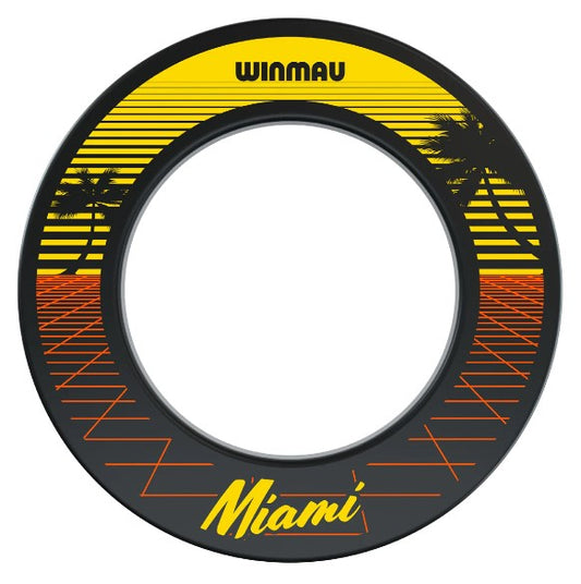 Winmau - Dart Board Surround - Black - Miami