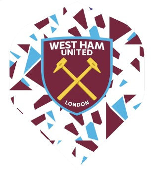 West Ham United FC - Dart Flights - Abstract