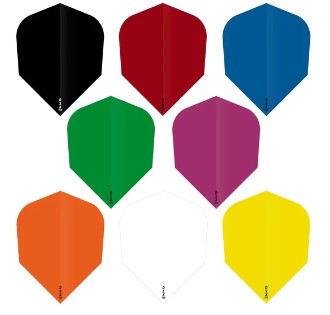 Designa Dart Flights - DSX 150 - Standard No.6 Shape - Plain