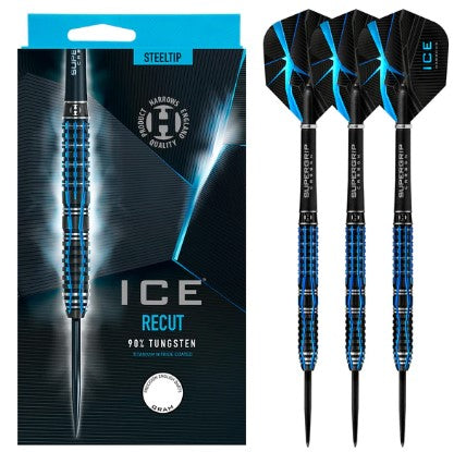 Harrows - Ice Recut - Steel Tip Darts - 90% Tungsten