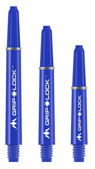 Mission GripLock Stems - Dart Shafts - Blue