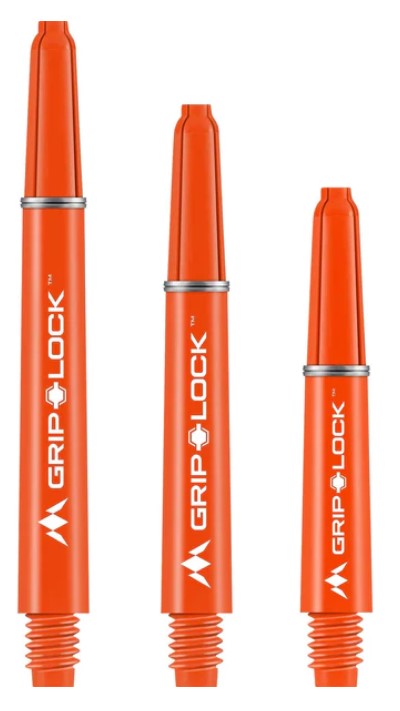 Mission GripLock Stems - Dart Shafts - Orange