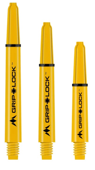 Mission GripLock Stems - Dart Shafts - Yellow