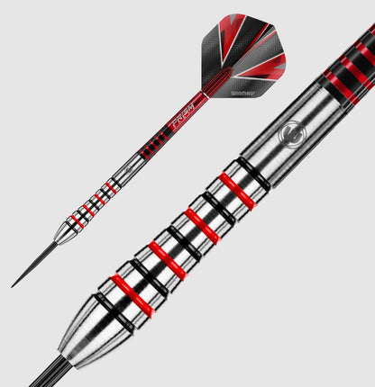 Winmau Dennis Priestley - Steel Tip Darts - 90% Tungsten Alloy