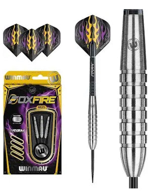 Winmau - Foxfire - Bomb Shape - Steel Tip Darts - 80% Tungsten Alloy